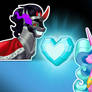 King Sombra and Radiant Hope with Crystal Heart