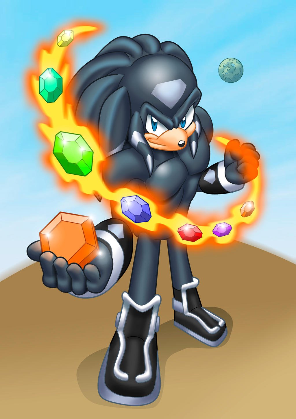 Eon The Echidna - Guardian of the Time Stones