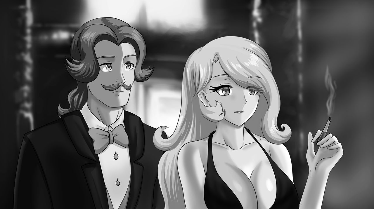 Fleur Fancy Commission Noir