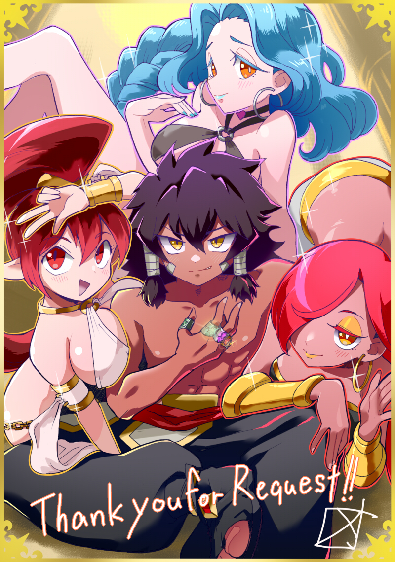 Fajar and Genies by suikabo_han from Skeb
