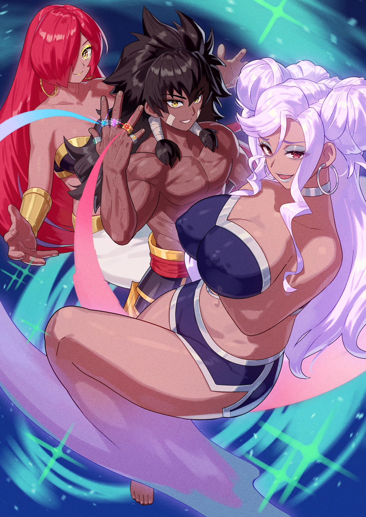 Genie Magic by yagi on Skeb