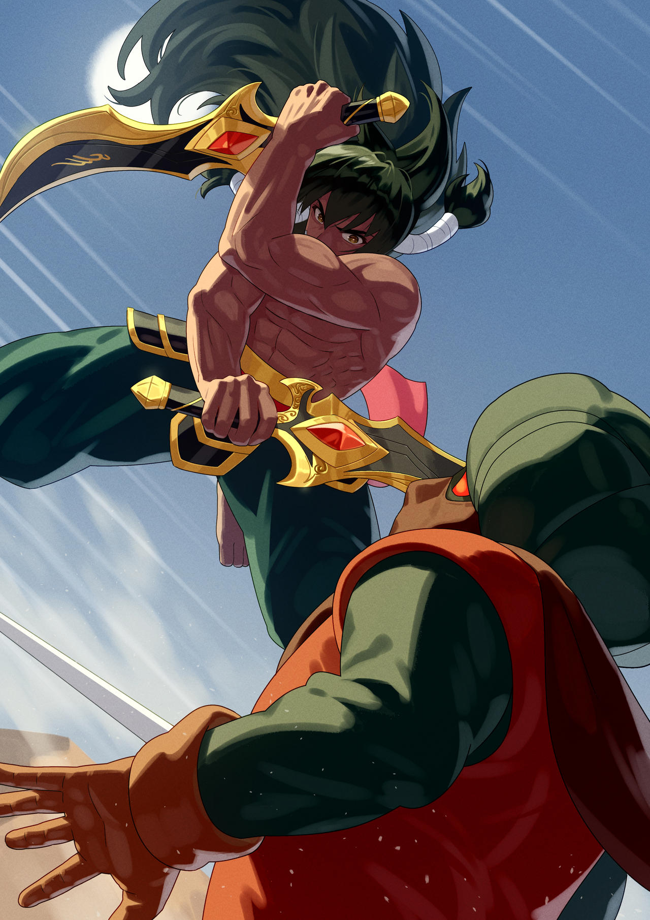 Dance of the Desert Blades by Yagi