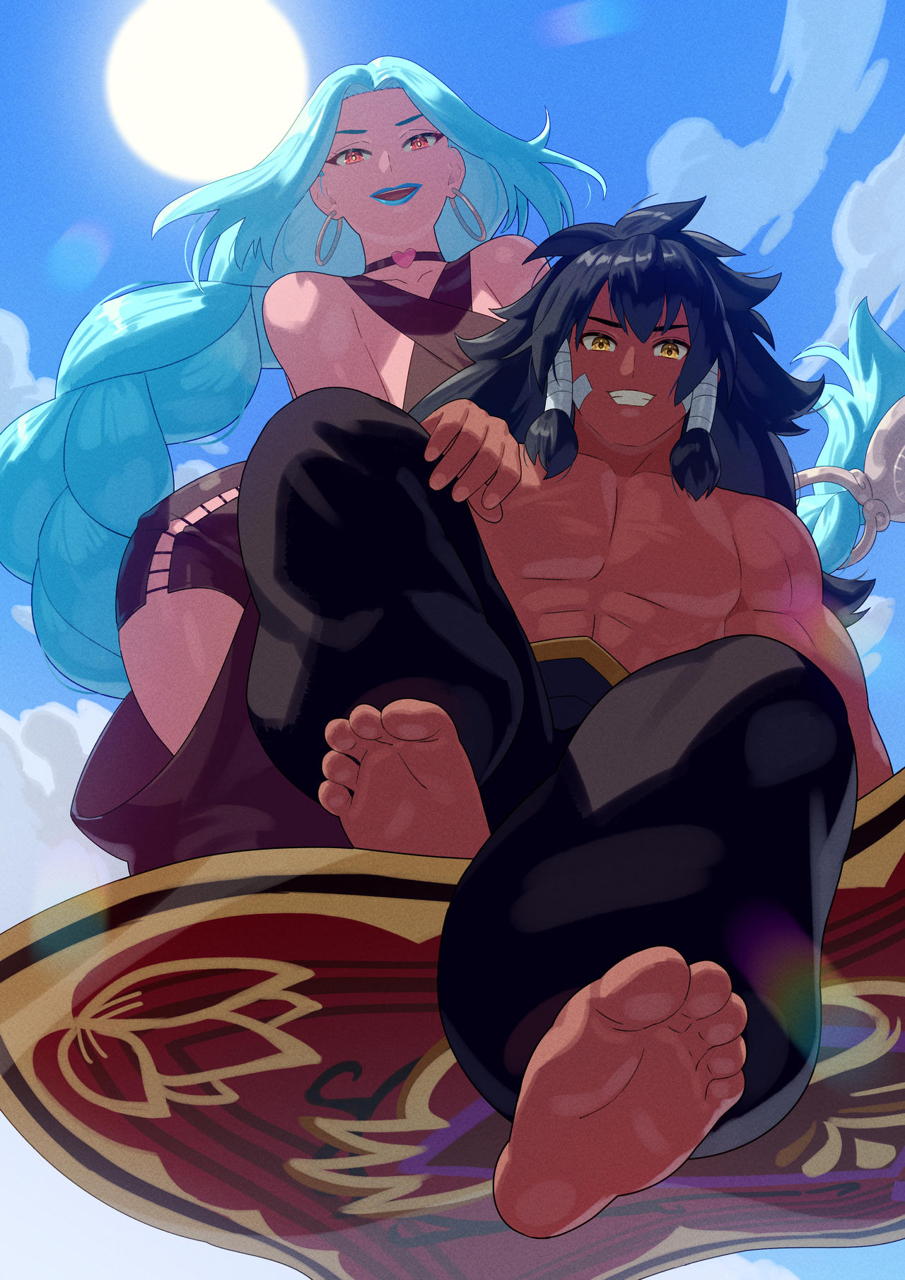 Genie Chronicles- Faja Asra and Trixie The Genie