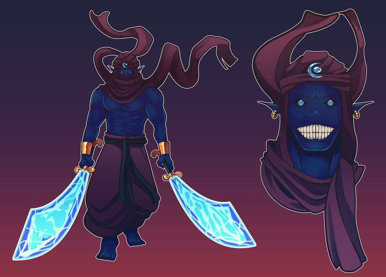 Kabus The Djinn, aka The Moon