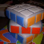 Rubik's Cube Cake