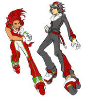 AIR TREKKIN' Shadow and Knux