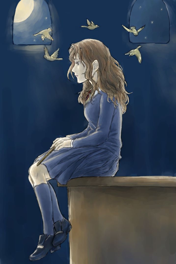 halo of canaries - Hermione