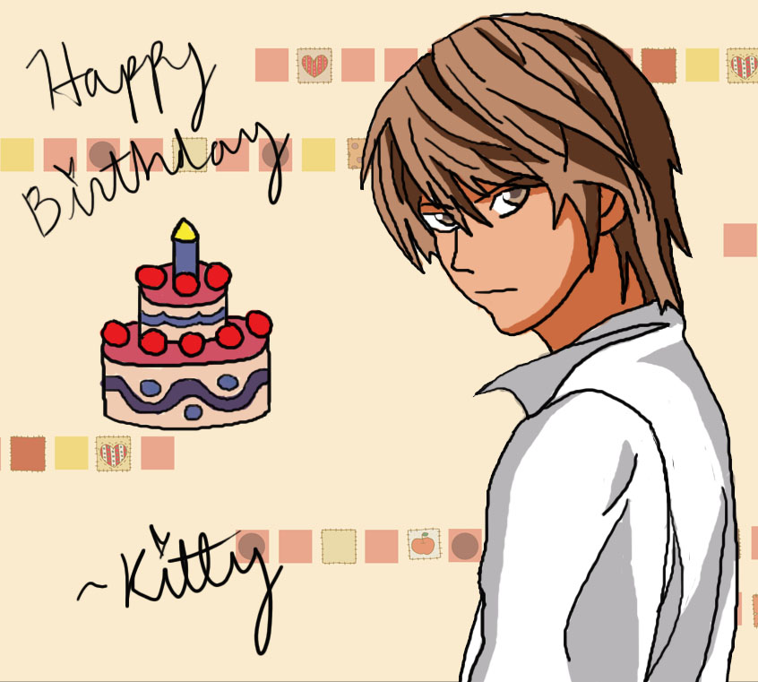 Happy birthday to Light Yagami! : r/deathnote