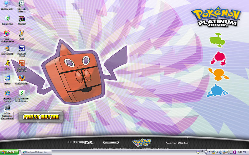 Frost Rotom Desktop by kittyfan228 on DeviantArt
