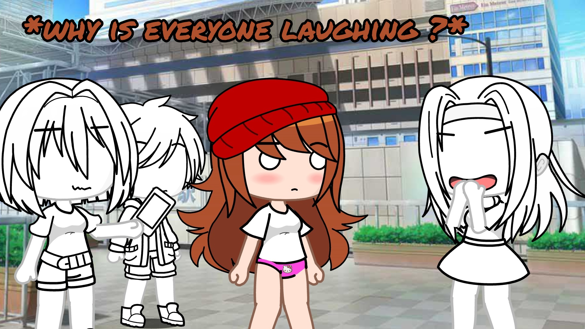 Everybody Laughs Deviantart Why is everyone laughing ? (Request) by RGP9262 on DeviantArt