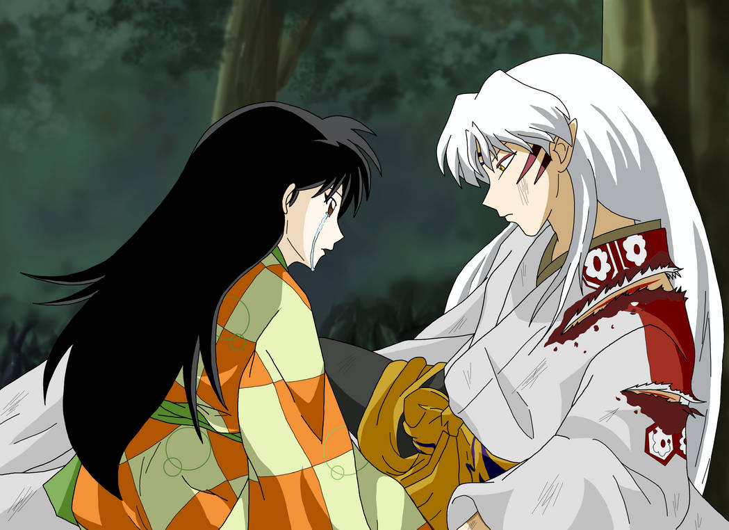 Sesshomaru after a tough battle by inu-sessh-rin on DeviantArt