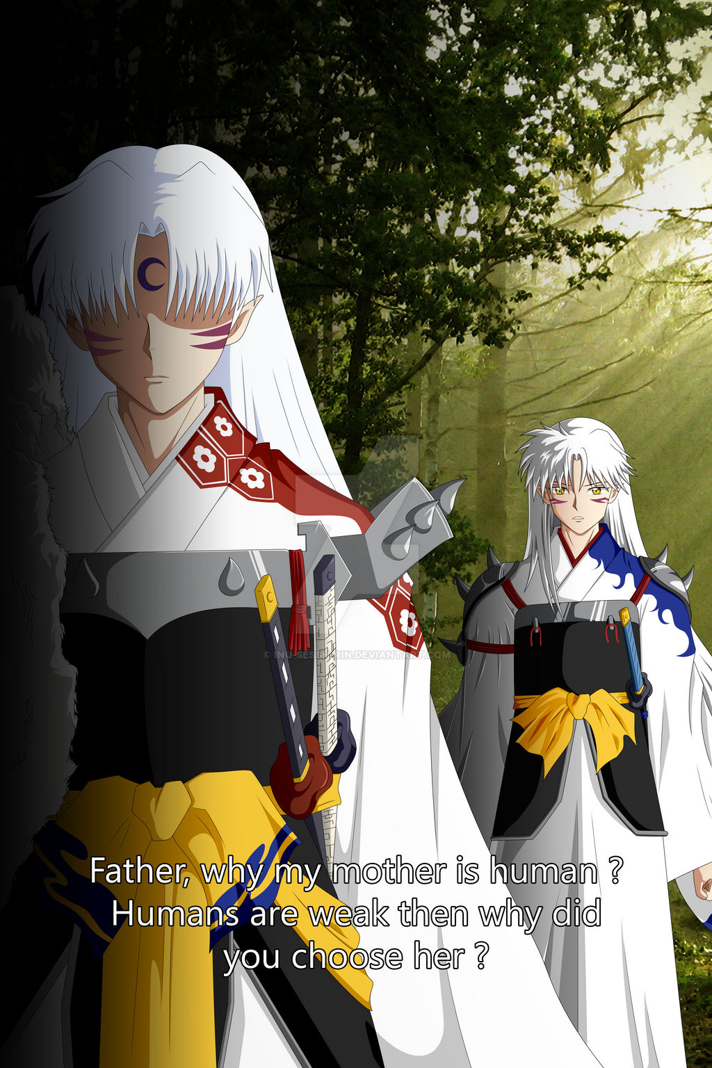 The Son Of Sesshomaru By Inu Sessh Rin On Deviantart