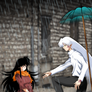 First Meeting of Rin and Sesshomaru [modern]