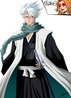 Captain Hitsugaya Toshiro (adult form)