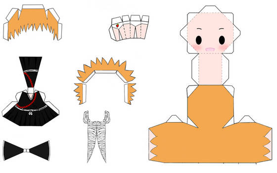 Ichigo Kurosaki Papercraft