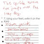 handwriting meme ... lol