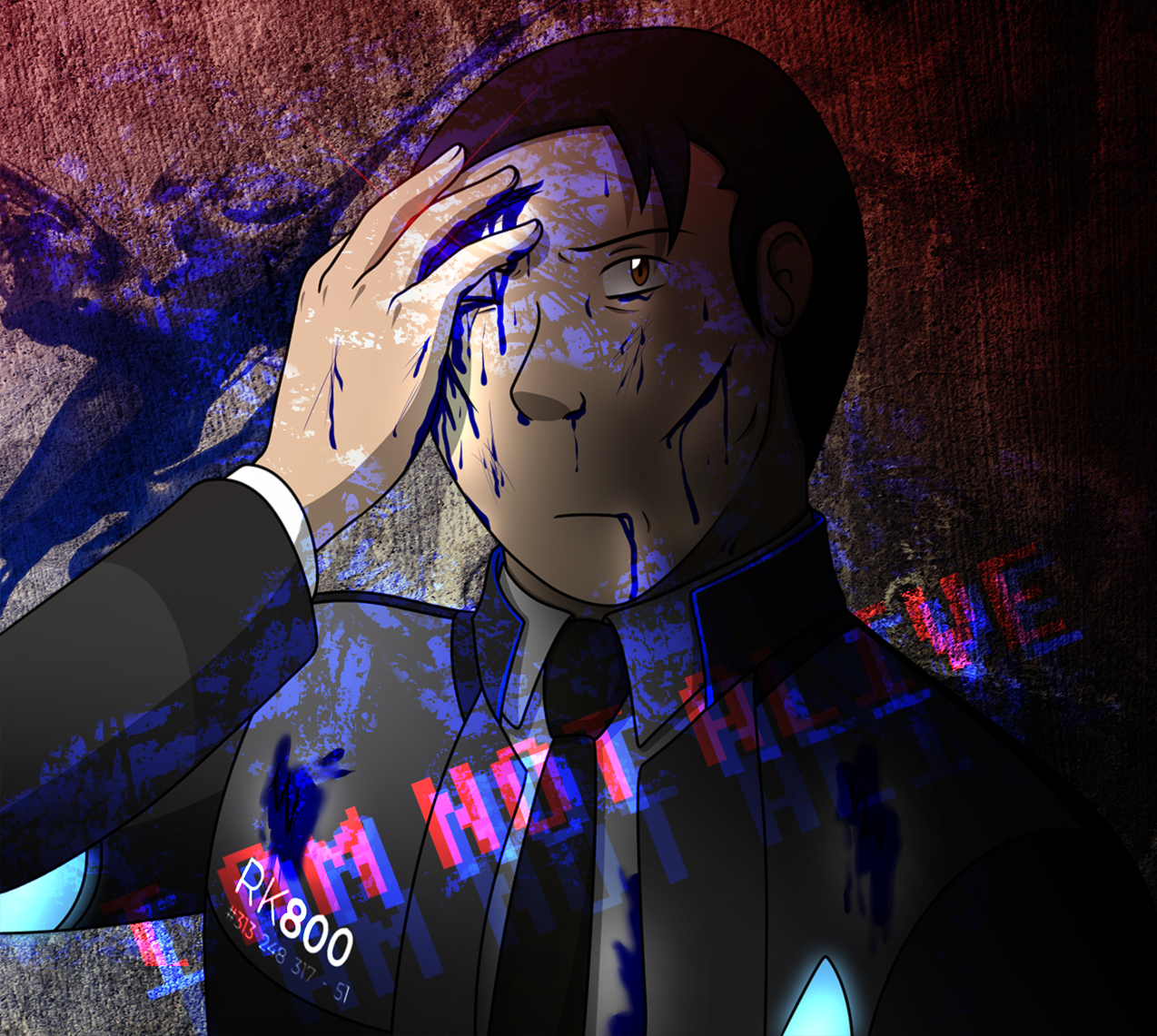 Dbh I Am Not Alive By Gabrielcic On Deviantart Dbh I Am Not Alive By Gabrielcic On Deviantart