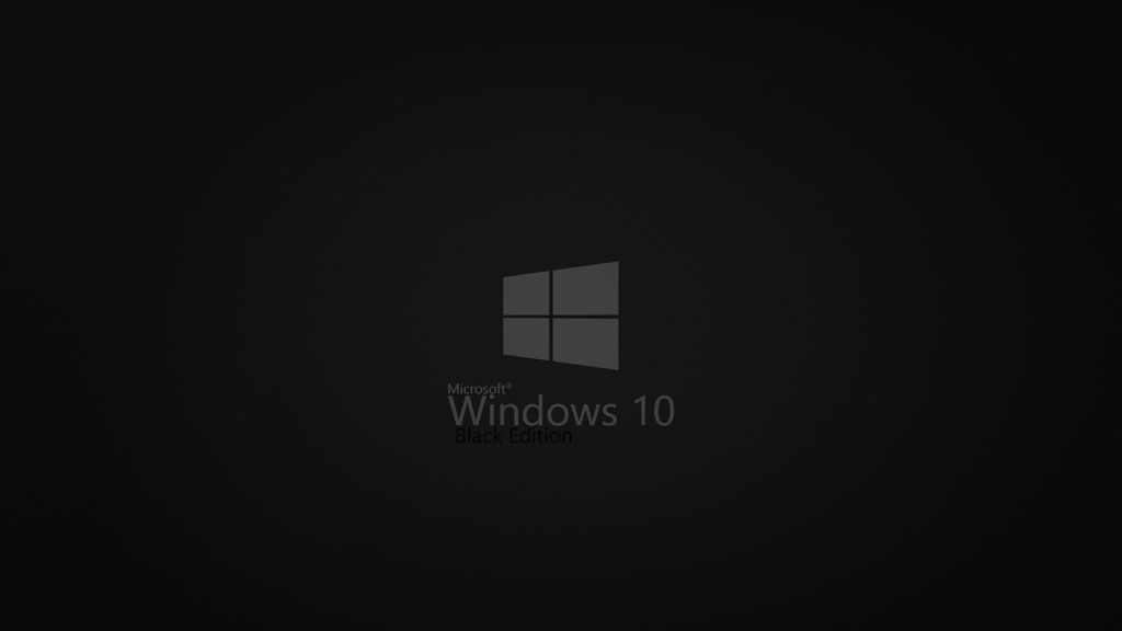 Windows 10 Black Edition