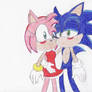 Sonic x Amy Kiss