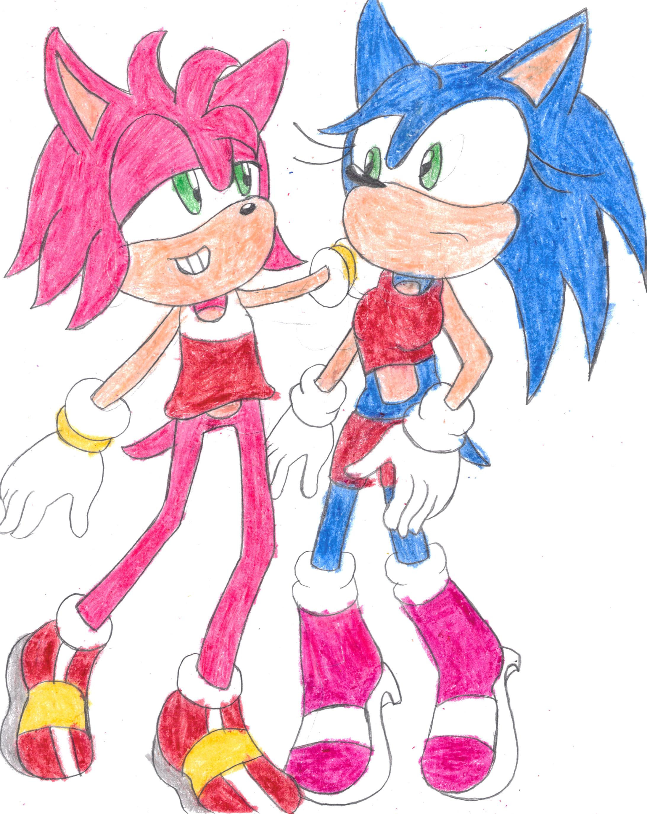 Genderbend : SonAmy