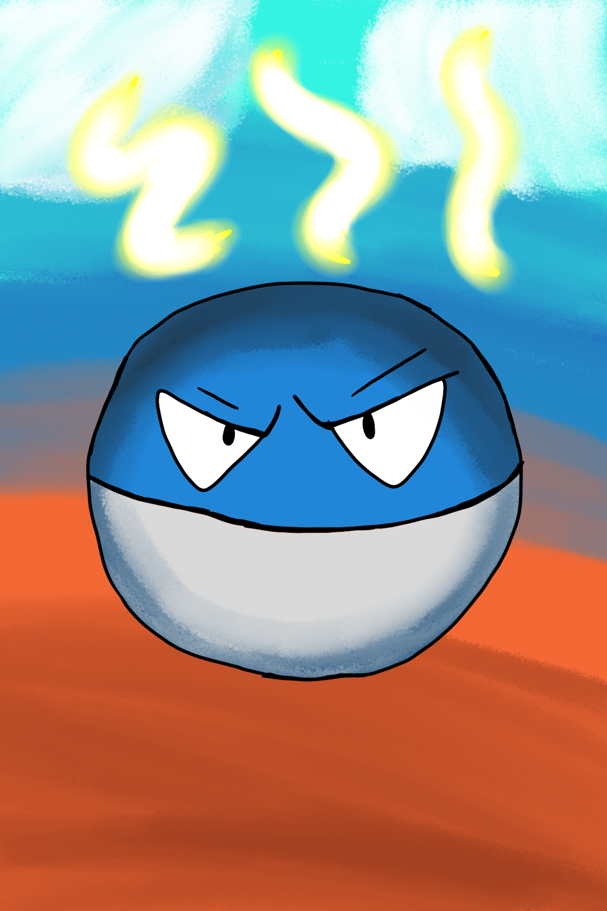 Shiny Voltorb by BlueSpeedsFan92 on DeviantArt