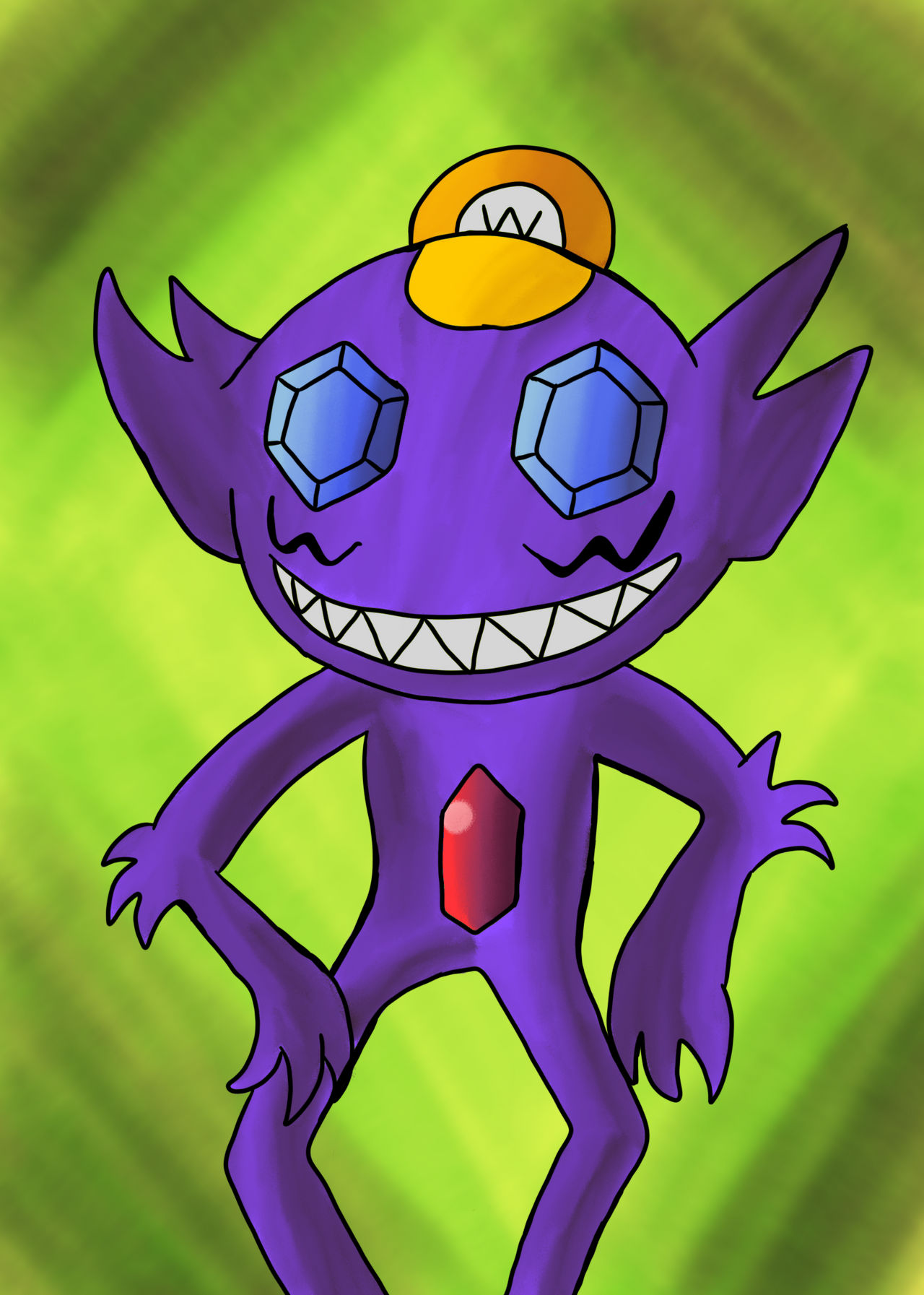 Sabley Sableye Wario by BlueSpeedsFan92 on DeviantArt
