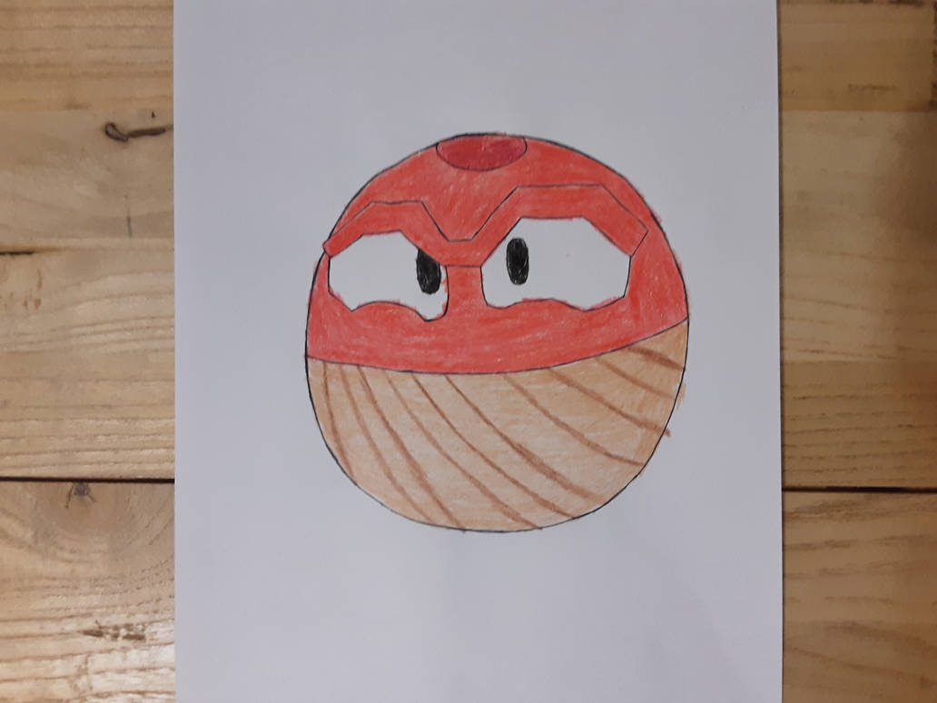 Hisui Voltorb by Ships-Queen on DeviantArt