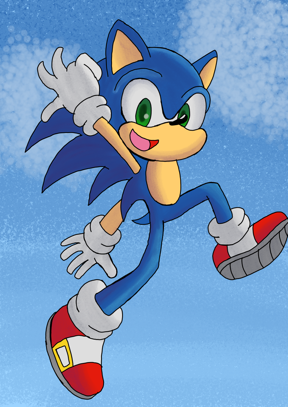 Sonic by Cortoony on DeviantArt  Sonic, Sonic the hedgehog, Sonic heroes