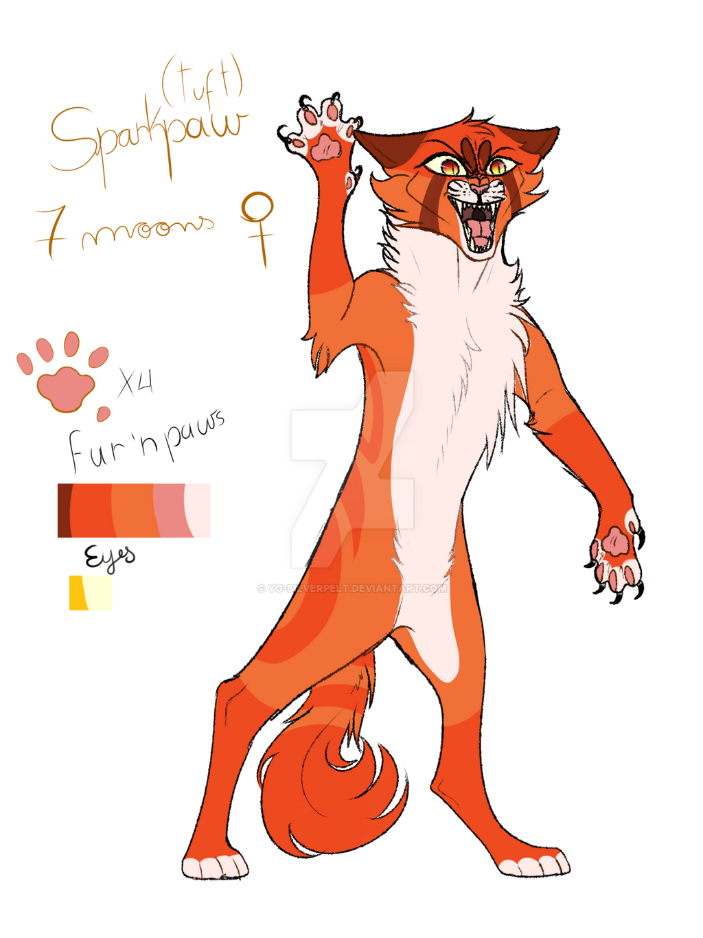 Sparktuft Ref Sheet!