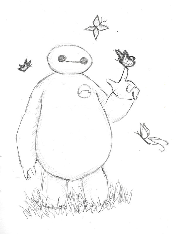 Baymax and Butterflies