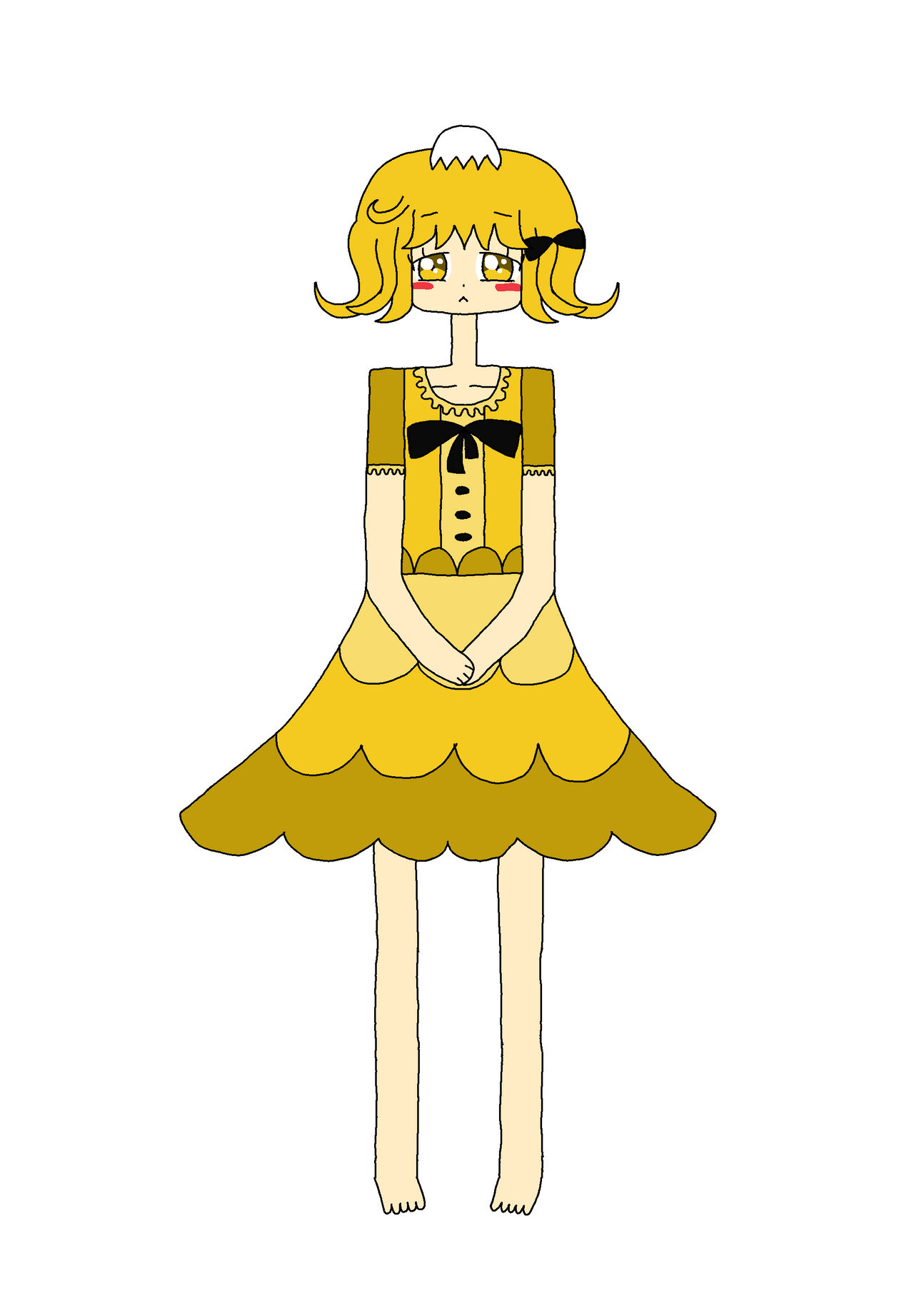 Agnes as scrambled eggs!