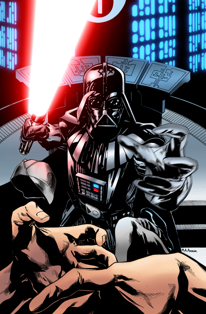 Coloring - Darth Vader Force Choke