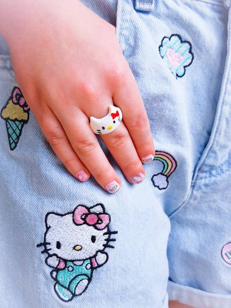 Hello Kitty ring by alexxa2021 on DeviantArt