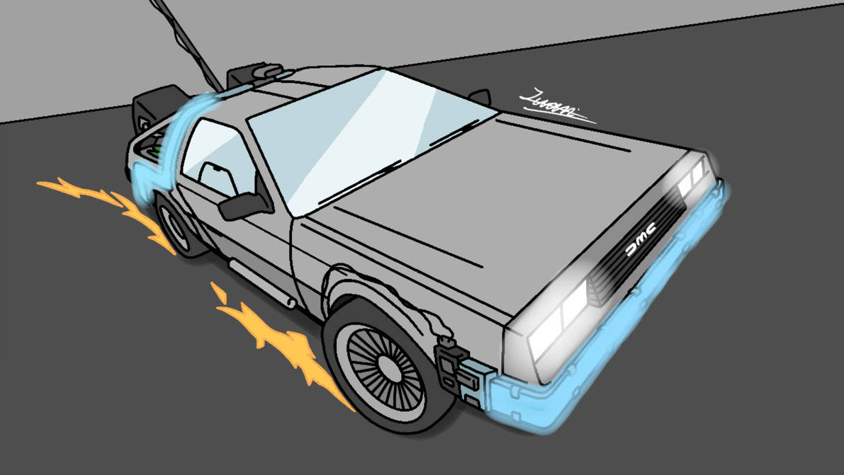 Time Machine Botdf Delorean Time Machine - BTTF 1 by WCJuan on DeviantArt