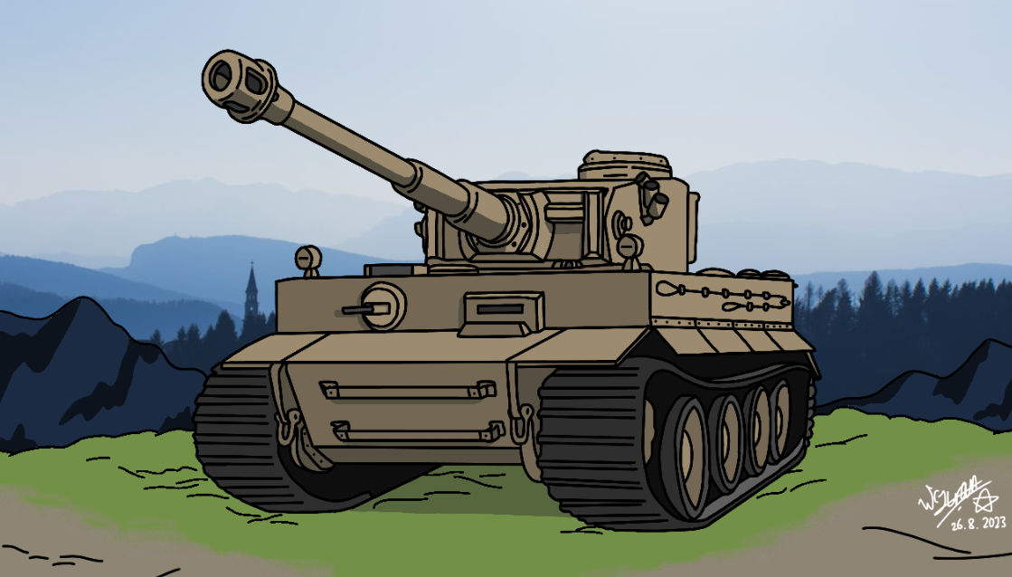 Panzer Animation PanzerKampfwagen Tiger 1 Ausf. H1 by WCJuan on DeviantArt