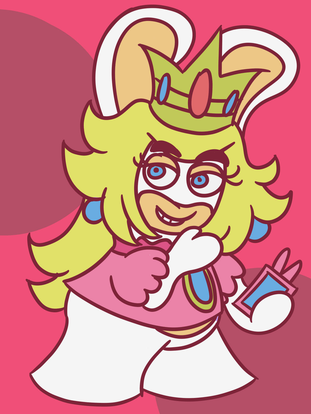 Peach Rabbit Getting Mad Rabbid Peach by purpleocto on DeviantArt