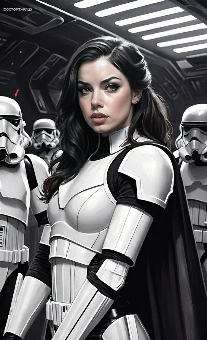 stormtroopers movement to contact planet akiva by... Ashley Rickards Stormtrooper Section Leader by DoctorTarr23 on DeviantArt