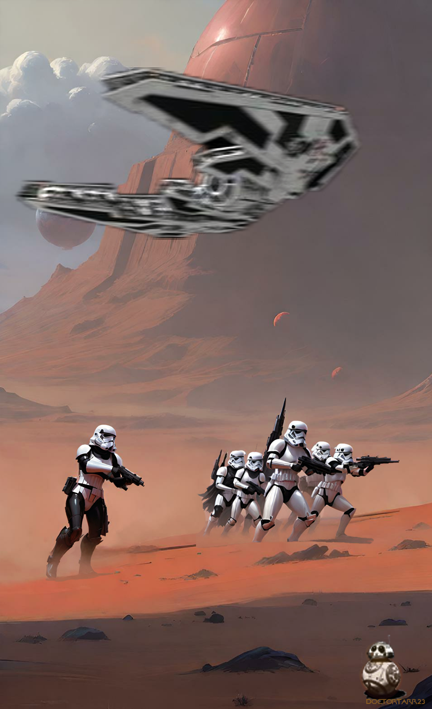 stormtroopers movement to contact planet akiva by... Attack! by DoctorTarr23 on DeviantArt