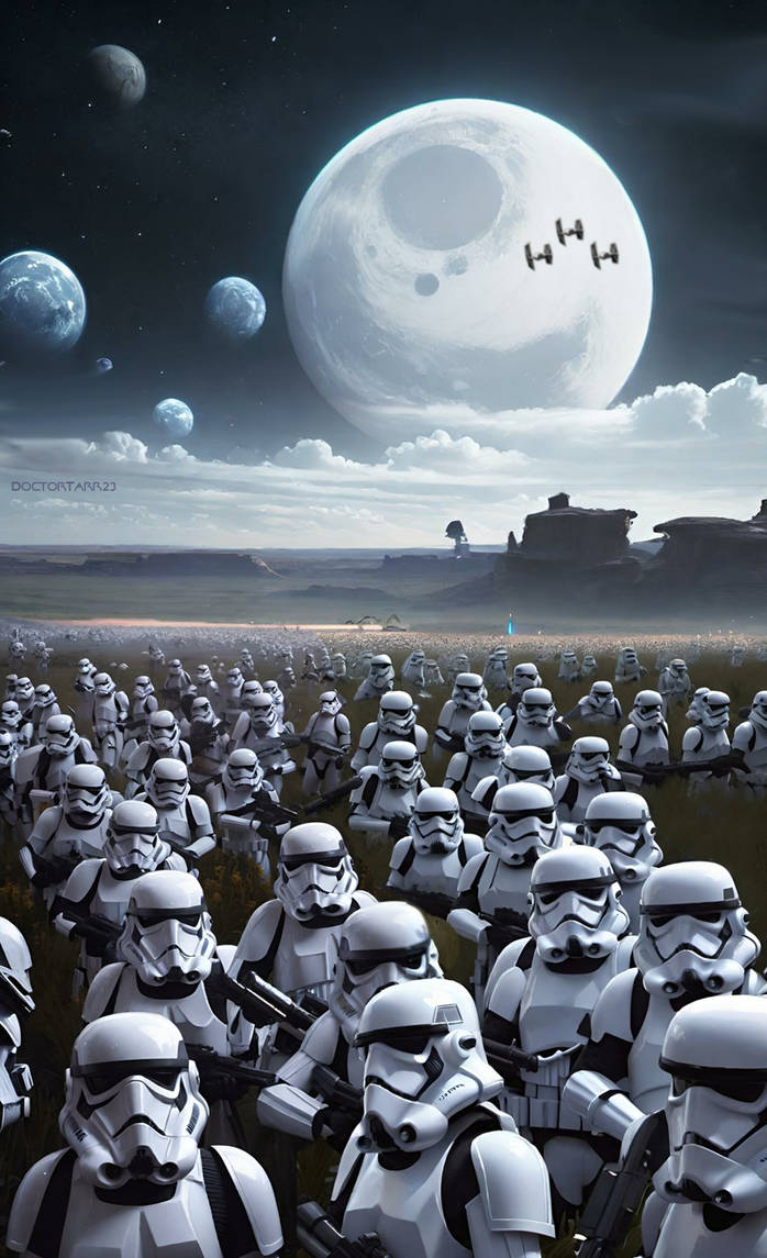 stormtroopers movement to contact planet akiva by... For the Horde! Stormtroopers Planet Tython by DoctorTarr23 on DeviantArt