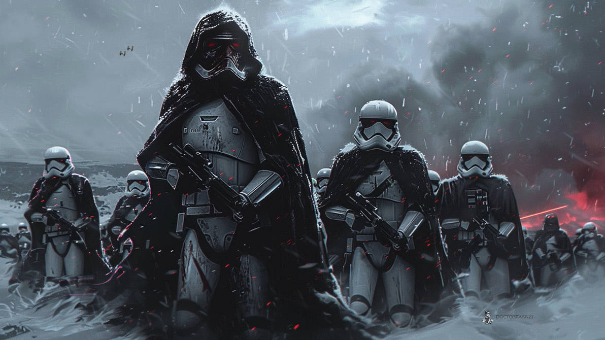 stormtroopers movement to contact planet akiva by... First Order Troopers Advance Planet Barton 4 by DoctorTarr23 on DeviantArt