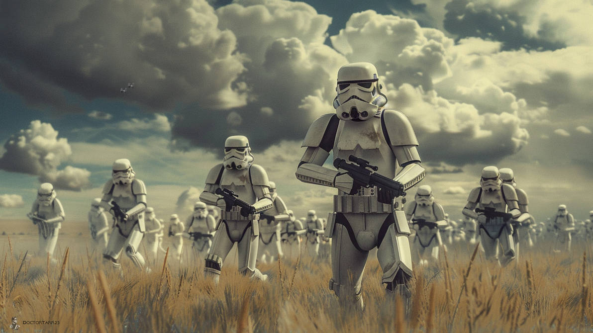 stormtroopers movement to contact planet akiva by... Stormtroopers in Pursuit Planet Maridun by DoctorTarr23 on DeviantArt