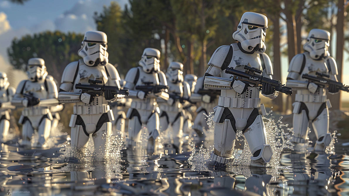 stormtroopers movement to contact planet akiva by... Storm Troopers Move into Position Planet Corelia by DoctorTarr23 on ...