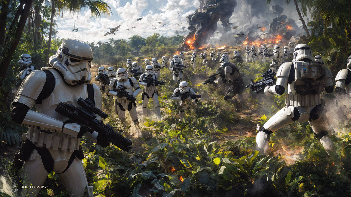 stormtroopers movement to contact planet akiva by... Stormtroopers Planet Yavin - SWTOR by DoctorTarr23 on DeviantArt