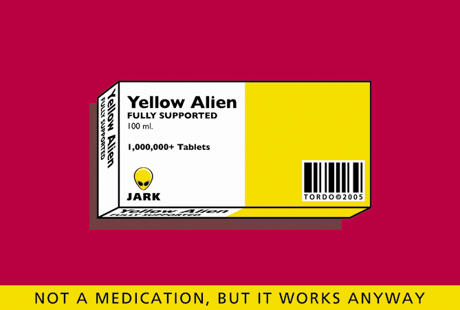 Yellow Alien's Tablets