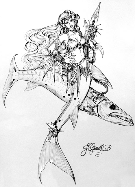 Barracuda Mermaid