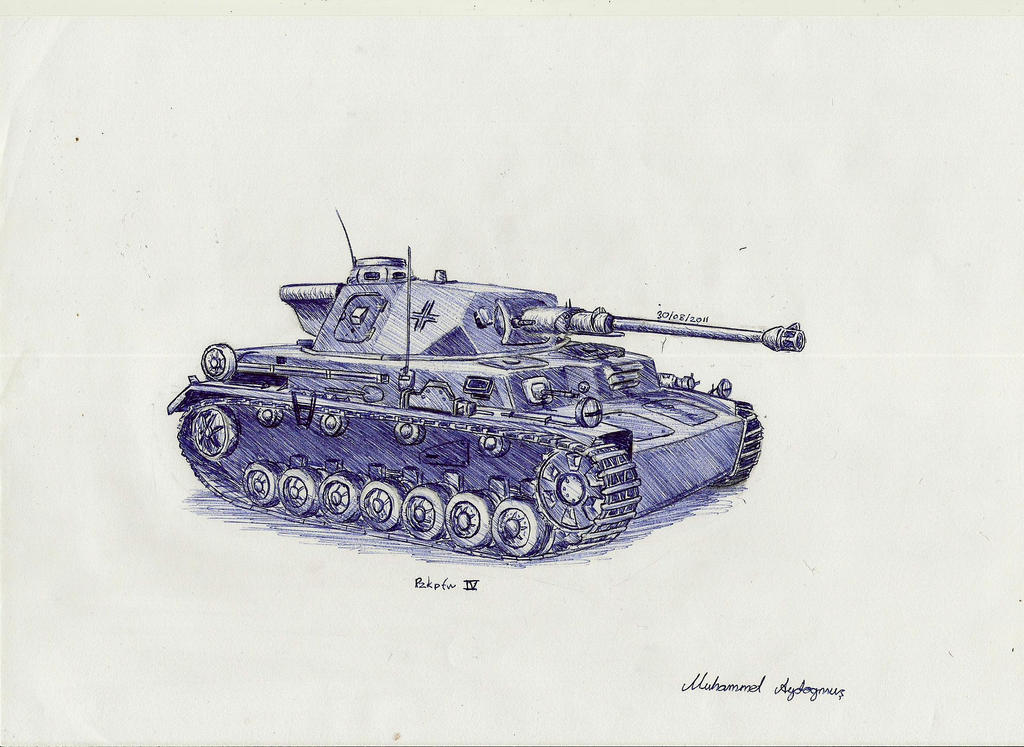 WW2 Pzkpfw IV German Medium Tank