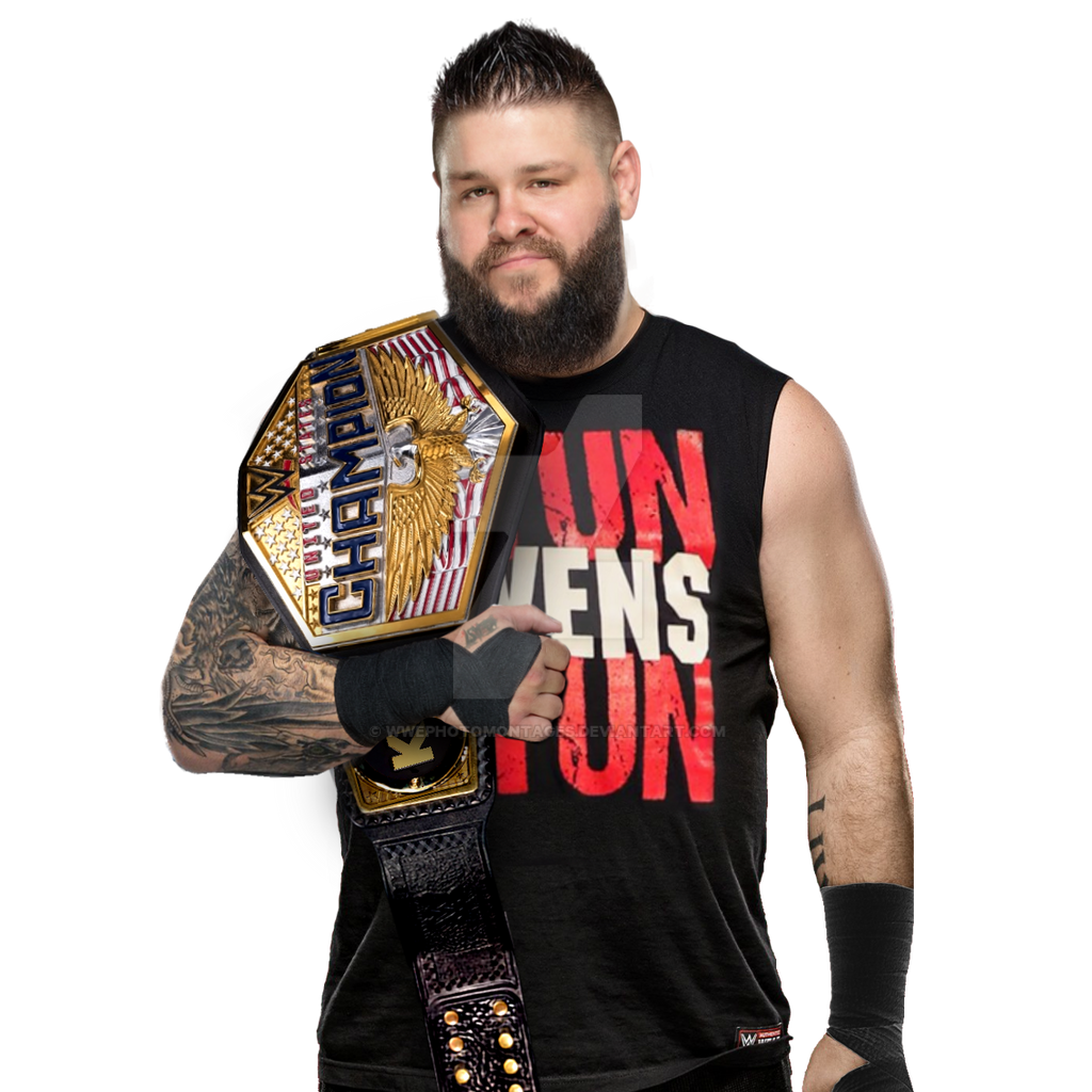 Kevin Owens US Champion PNG by DemolitionGFX on DeviantArt