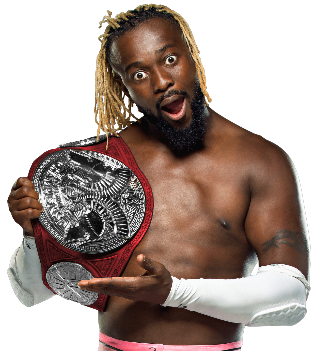 Kofi Kingston Raw Tag Team Champion PNG by DemolitionGFX on DeviantArt
