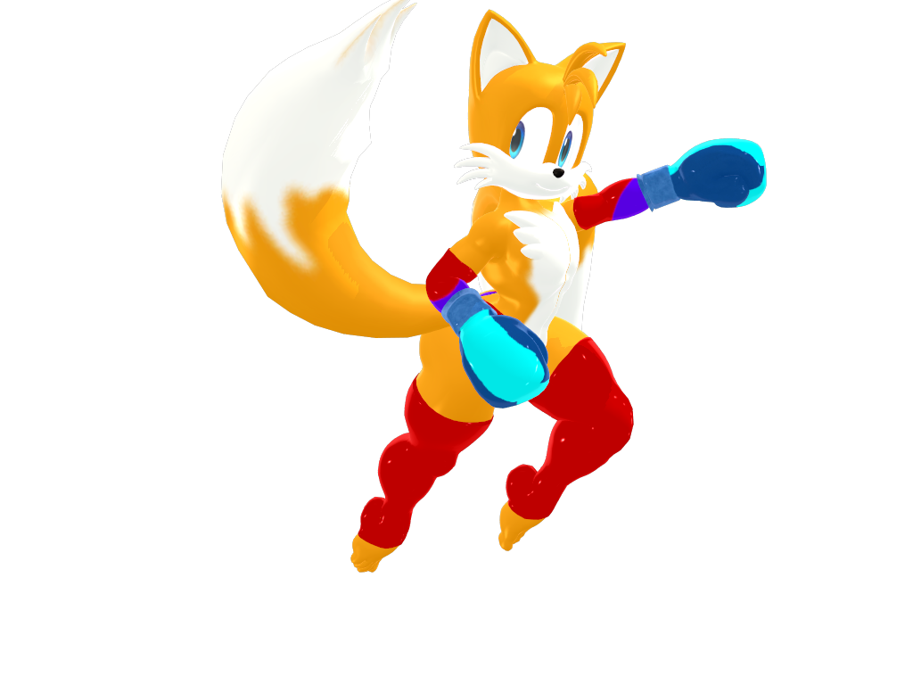 Deviantart Tails Boxing Tails boxxing render by luigifar64 on DeviantArt