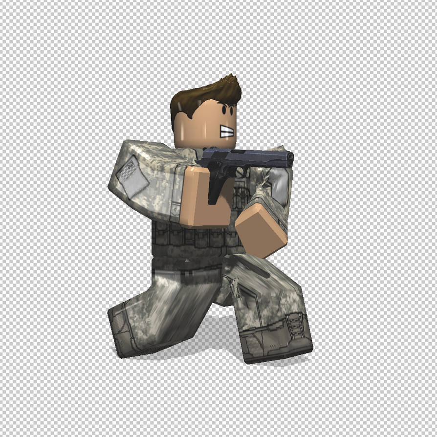 A Soldier's Last Stand: A Roblox Render by AphEments on DeviantArt